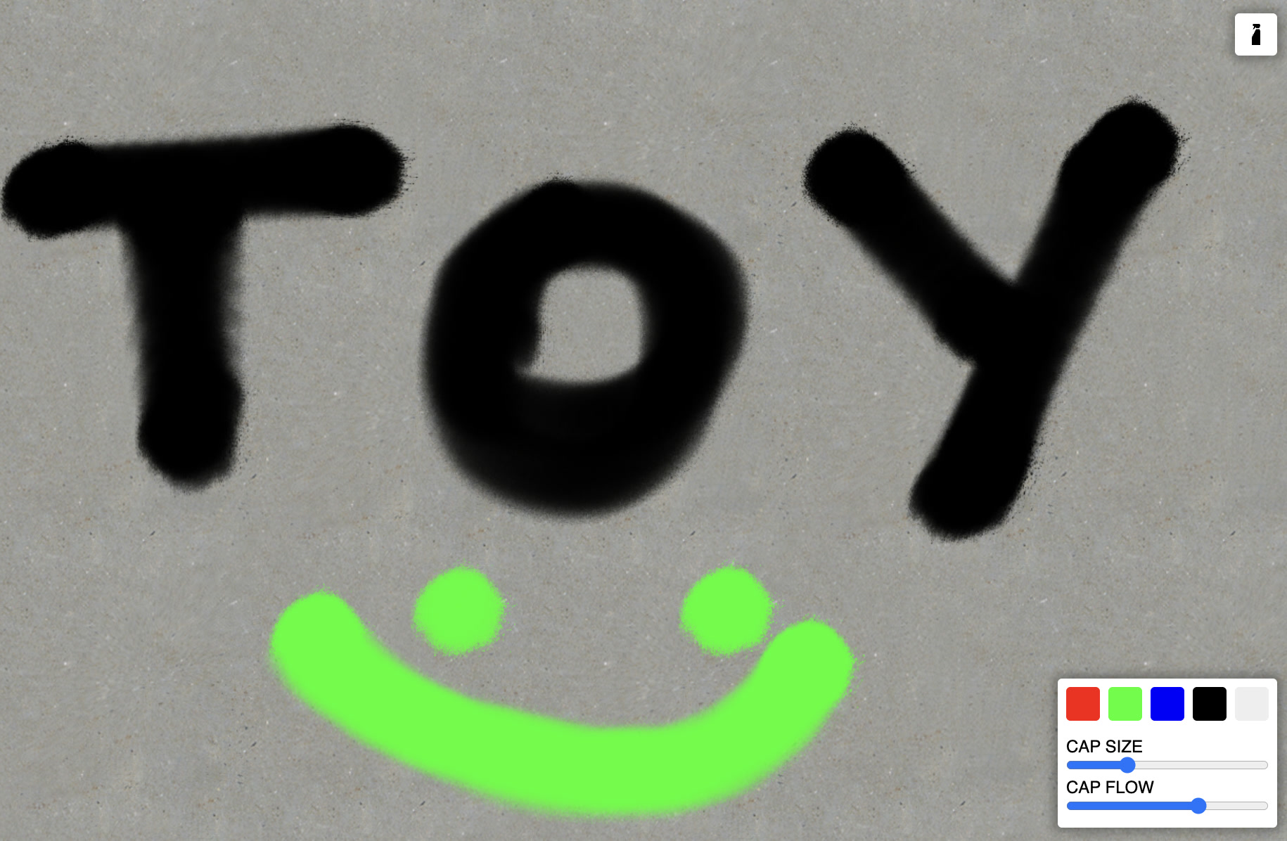 A frame taken from: Spraycan